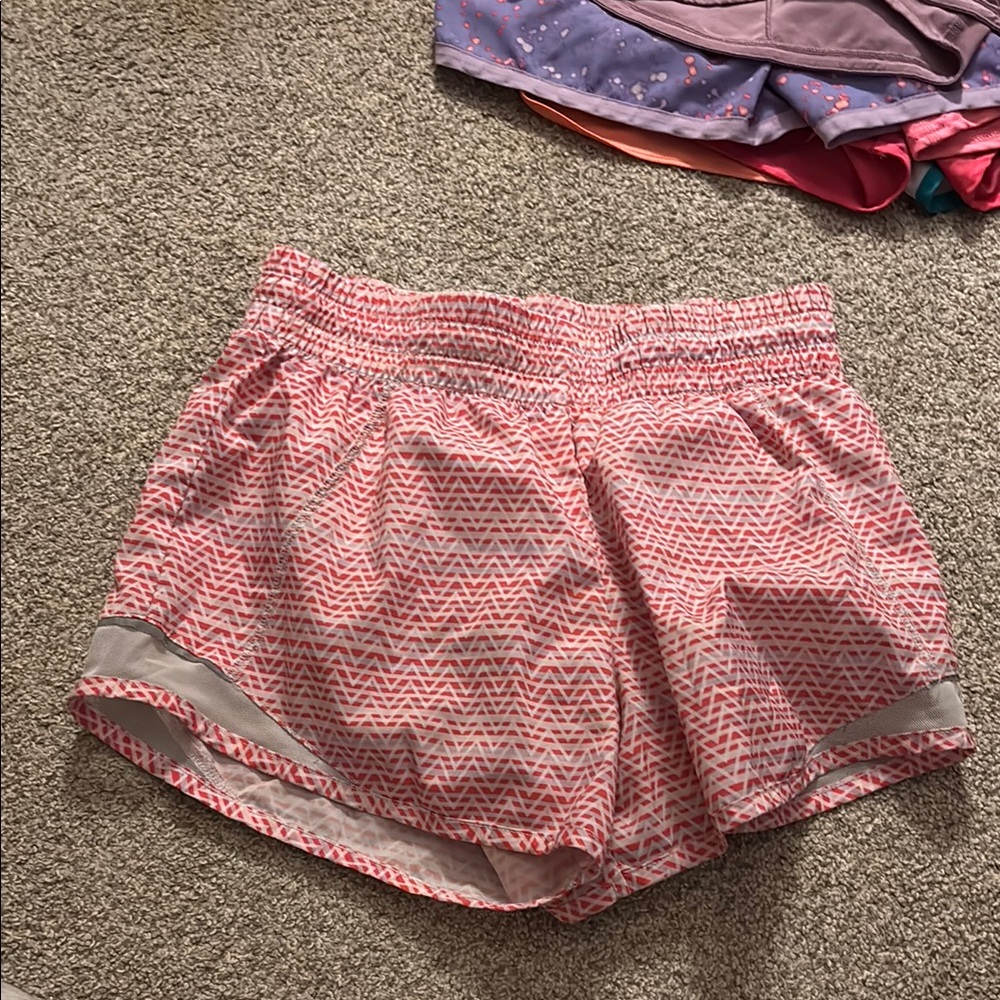 Women's Pink Patterned Shorts- Athletic Works